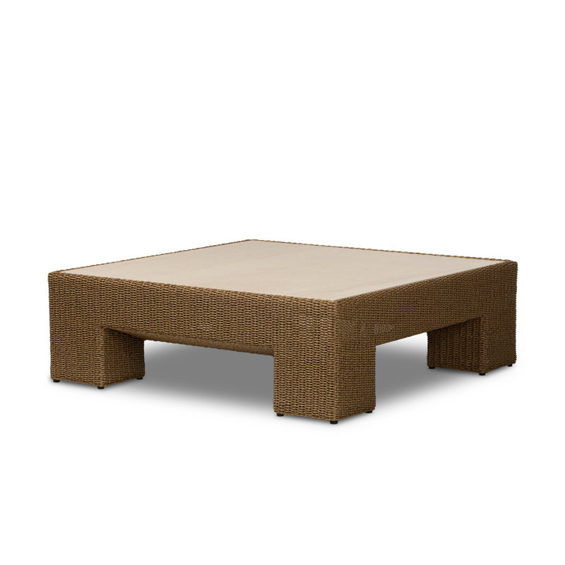 Maris Outdoor Square Coffee Table