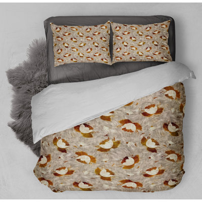 Twill Abstract Comforter Set