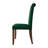 Brown Wooden Dining Chair With Velvet Cover-2011609390