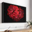 Impression sur toile Blooming Red Dahlia-1855557702