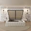 Lit de rangement haut avec tête de lit tapissier Iginia-804871758-804871759