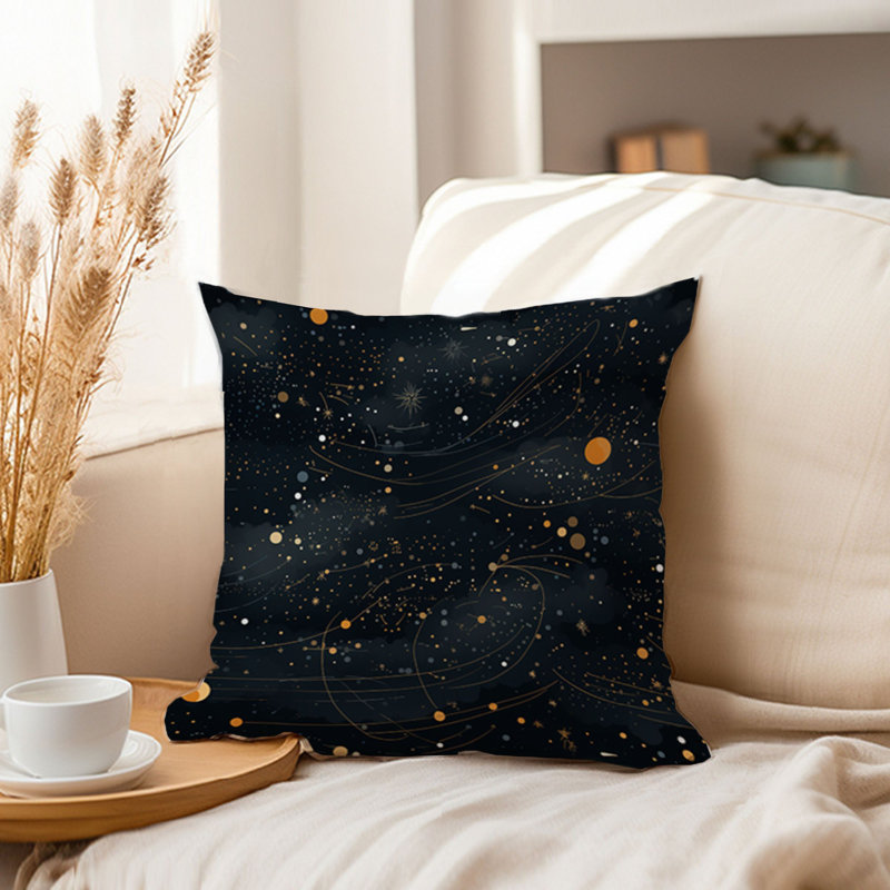 Astronomy and Space Stars Pattern VII Modern, 20"H x 20"W