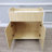 Children Infant Changing Table with Pad, Wooden Changing Table, Natural, Optiona Install Castors