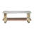 Modern Glam Gold Marble Top Console Table-408897445