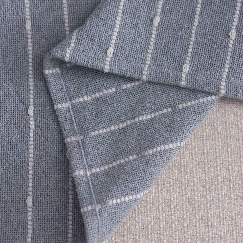 50x60" Carson Striped Throw Blanket, 2 Pack, Gray