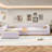 Twin Size L-Shape Upholstered Double Daybed With Trundle And Drawer-1905347486
