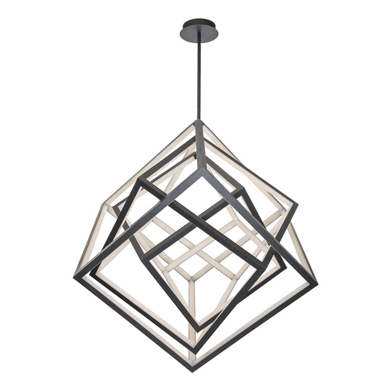 Nicolini 1 - Light LED Chandelier, 50" H x 50" W x 50" D