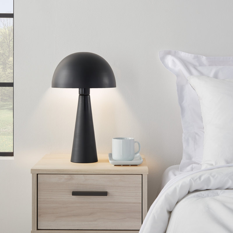 Lampe de table 16 po Bego, Noir