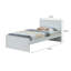 Lit plateforme simple Niamora