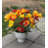 Silk Poppy Arrangement in Pot