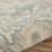 Adelbert Vintage Medallion Handmade Natural Wool Area Rug, Turquoise/Beige-854976671