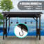 Pavillon de jardin 6,5 x 12 pi-105823085