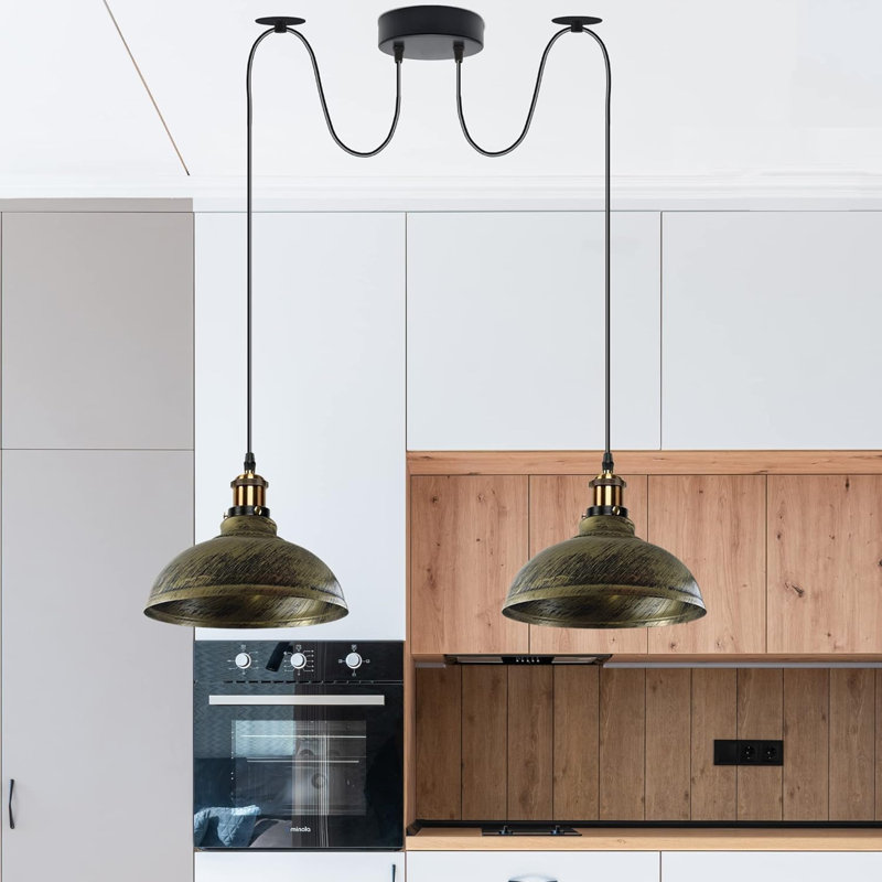 8 - Light Cluster Pendant, Grey, Yes