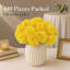 Pot de fleurs en soie-1087967427