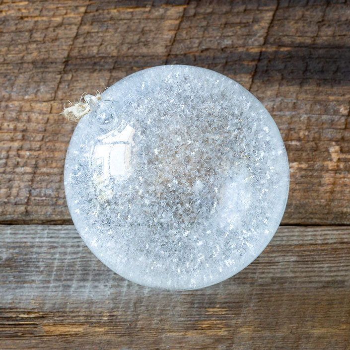 Park Hill Collection No Pattern Ball Ornament, 5.5" H x 4.75" W x 4.75" D