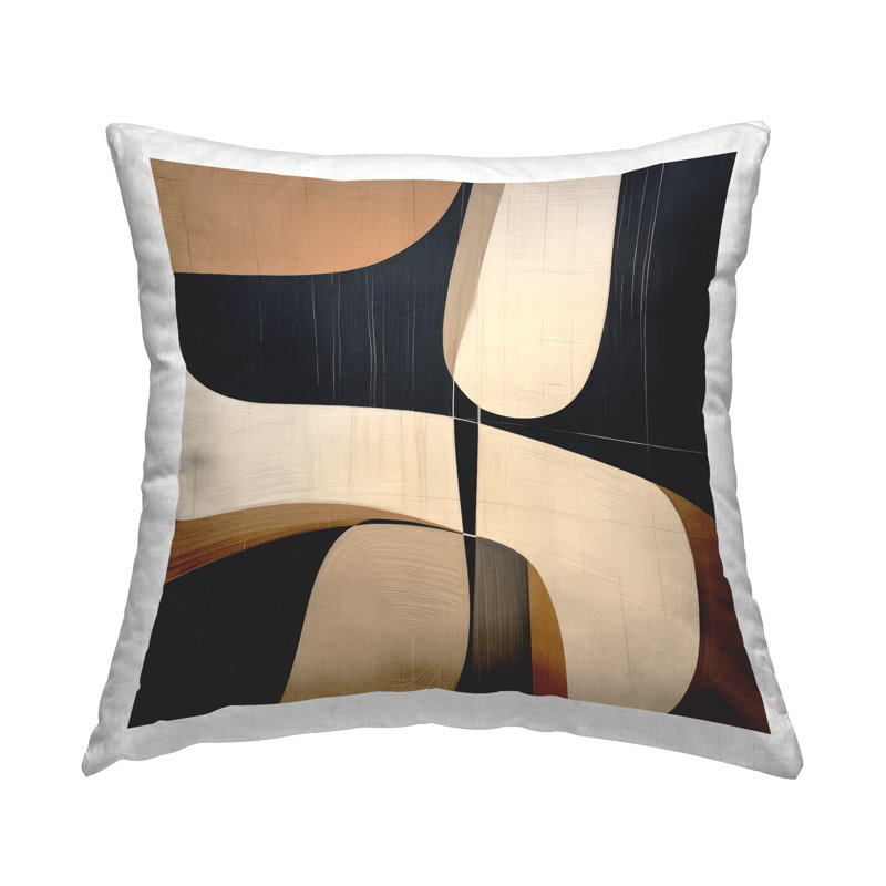 Design de coussin décoratif moderne à formes courbes par Irena Orlov