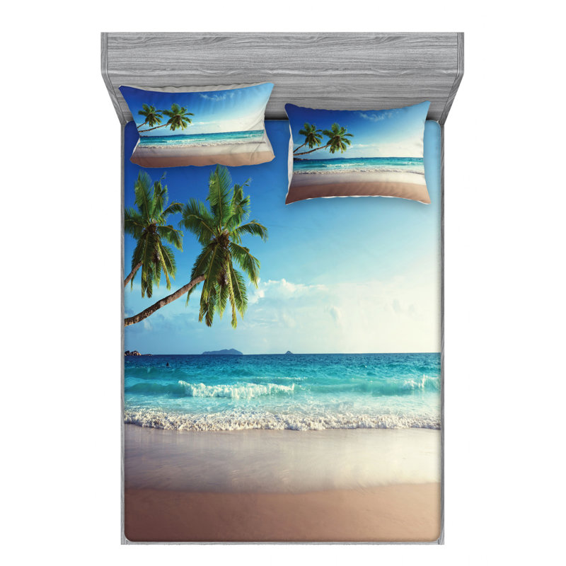 Microfiber Sheet Set, Full Sheet Set with Fitted Sheet
