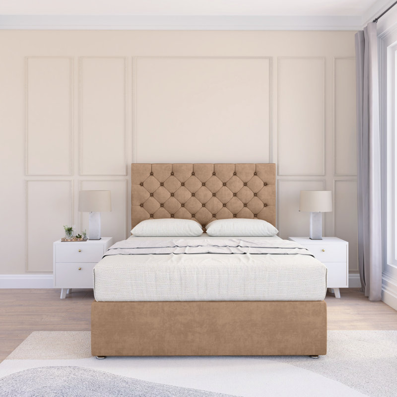 Bed, Brown, Double (4'6)
