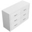 Commode double 6 tiroirs l 46,45 po Avigail-1001754200