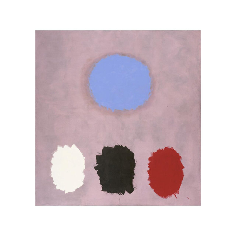 «Equinox» par Adolph Gottlieb - estampe numérique, H 20 po x l 16 po