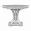 Table de salle à manger ovale extensible 42 "à 58" pour salle à manger TREXM Retro (chêne gris antique)