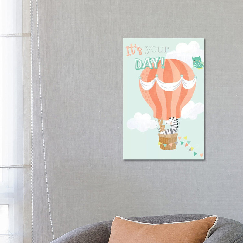 Baby Adventure III 1 Piece Wrapped Canvas Wall Art