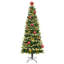 7.5ft Hinged Artificial Two Colours Christmas Tree-262815876