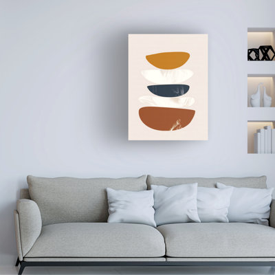 Bolog Andreas Magnusson Abstract Minimalist Shapes Canvas Art