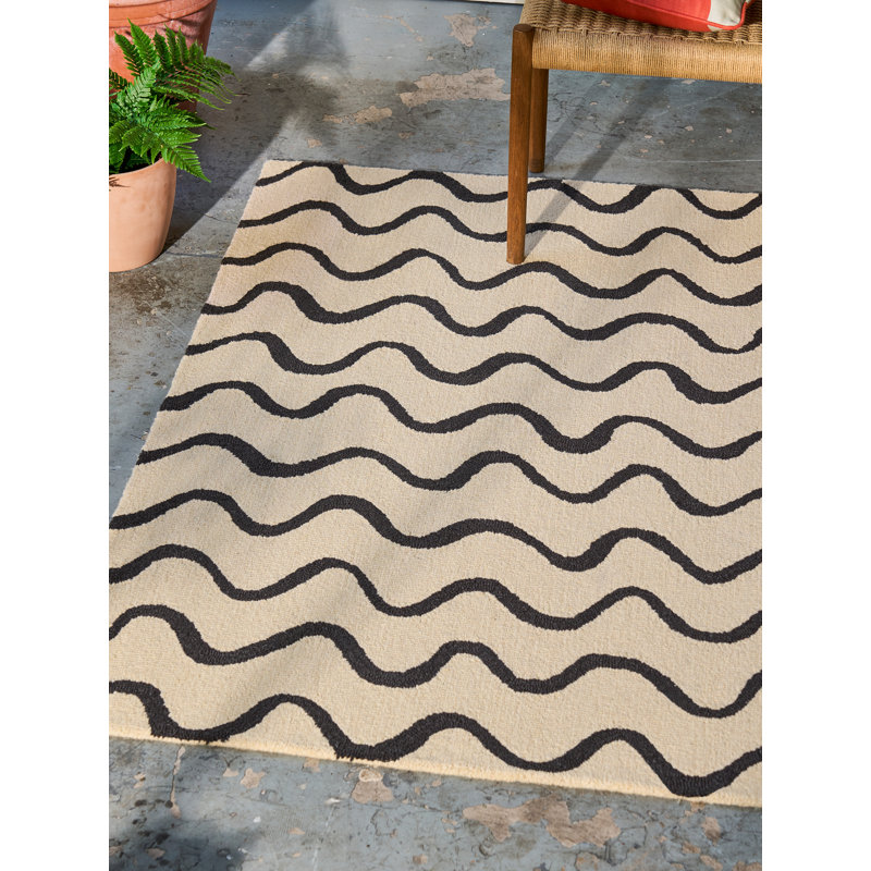 SCI Ribbon Charcoal 124305 200X280, Rectangle 8'2" x 11'6"