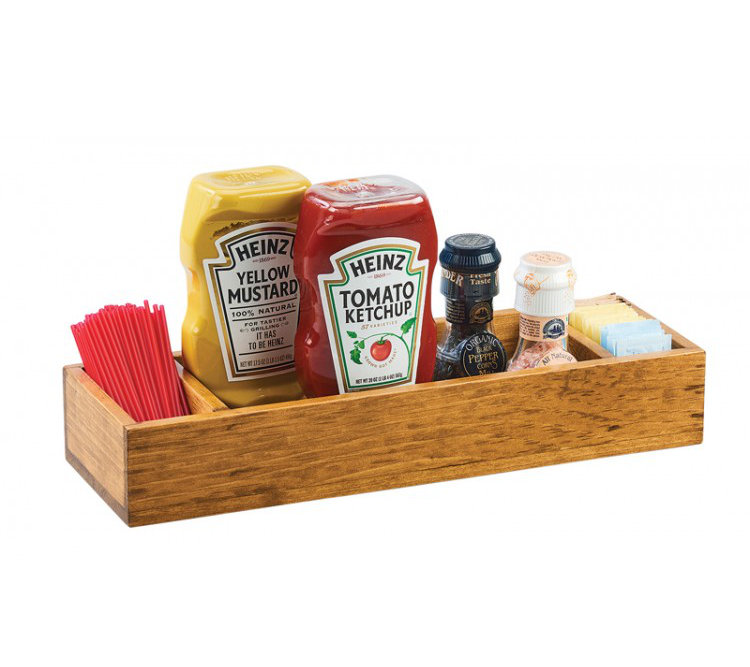 Madera 3 Section Table Flatware Caddy