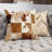 Safari Patchwork Throw Pillow