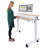 Selinger Adjustable Metal Base Standing Desk-1674861695-1674861664