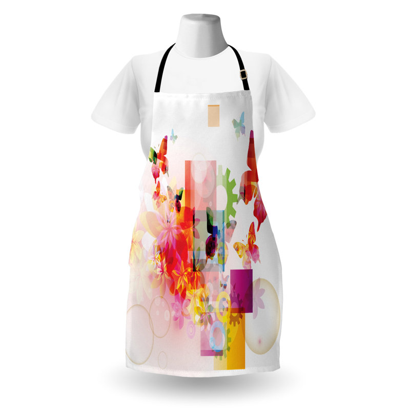 Abstract Bib Apron