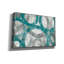 «Industrial I Teal» par Michael Mullan, art mural sur toile-272023143