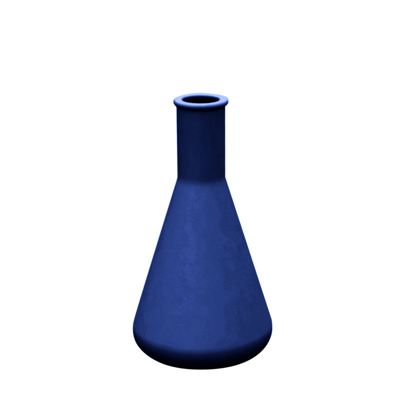 Chemistubes Indoor / Outdoor Resin Floor Vase, 39.25" H x 21.75" W x 21.75" D, Bronze