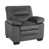 Polyester 100 % gris foncé
