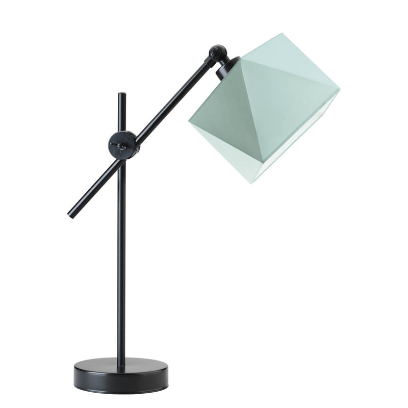 Cabezas 50 cm Black Desk Lamp, Mint