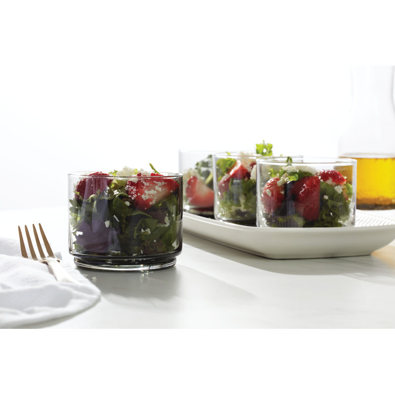 Tuscany Stackables Classics 4Pc Short Glasses, Clear