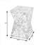 Trubadur Bone Inlay Side Table