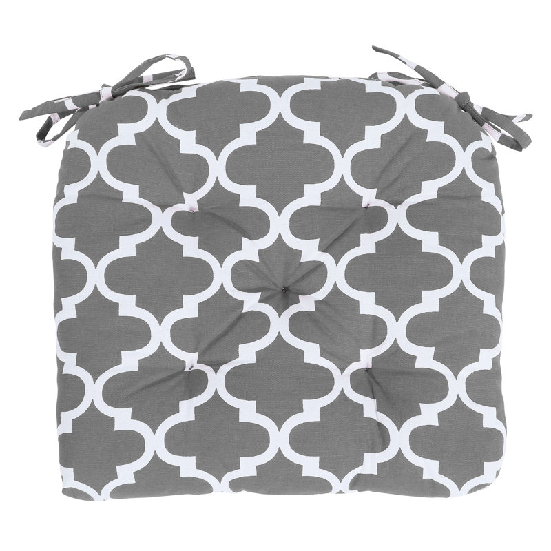 Coussin de coussin fait à la main, Gris clair