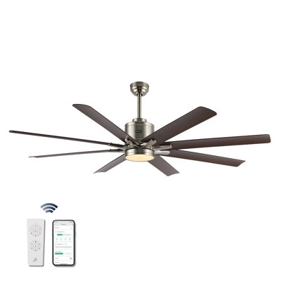 66'' Ceiling Fan with LED Lights