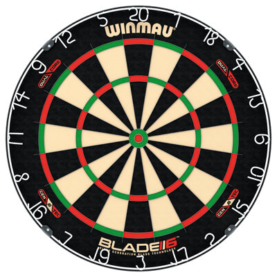 Winmau Blade 6 Bristle Dual Core Dartboard