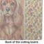 Planche à découper en verre Ruby English Toy Spaniel
