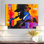«African American Blues Musician I - People», décoration murale en métal