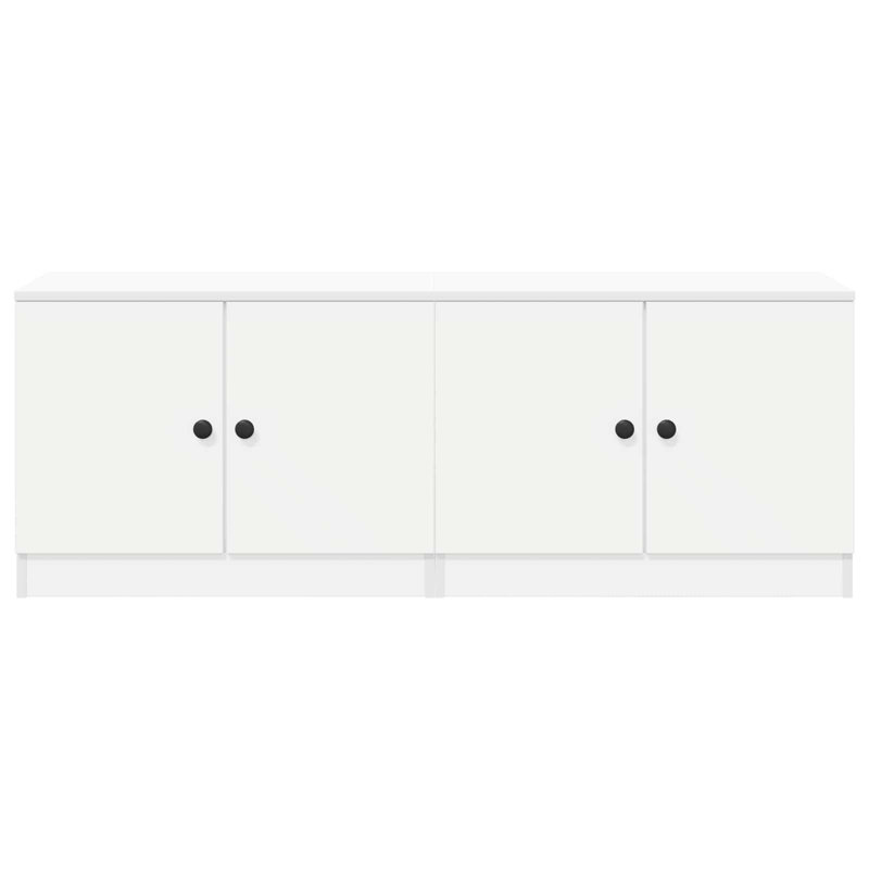 66 cm W Bedside Table, White