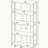4-Shelf Bookshelf