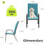 Ensemble de 4 chaises de patio empilables Ronda-824350953-824350954