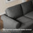 91" Lawson 3-Seater Sofa with Deep Seats-2075732026