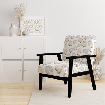 Chaise d'appoint à imprimé animalier