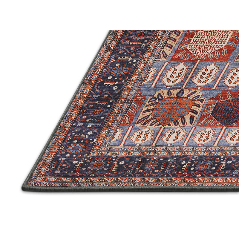 Tapis oriental bleu, Rectangle 6 pi x 9 pi